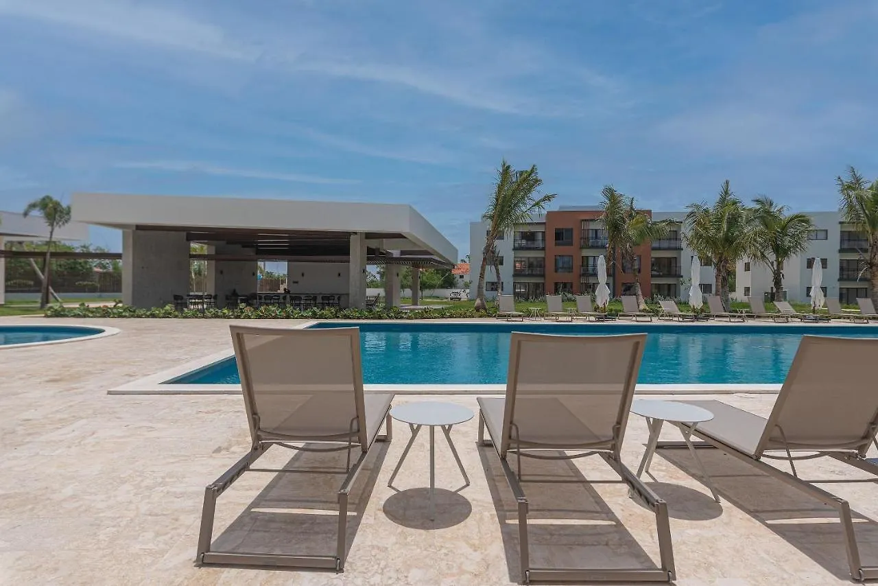 Lägenhet Vista A La Piscina Apartamento De 2 Habitaciones Punta Cana Dominikanska republiken